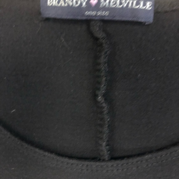 Brandy Melville black swing dress one size +gift - Picture 3 of 4